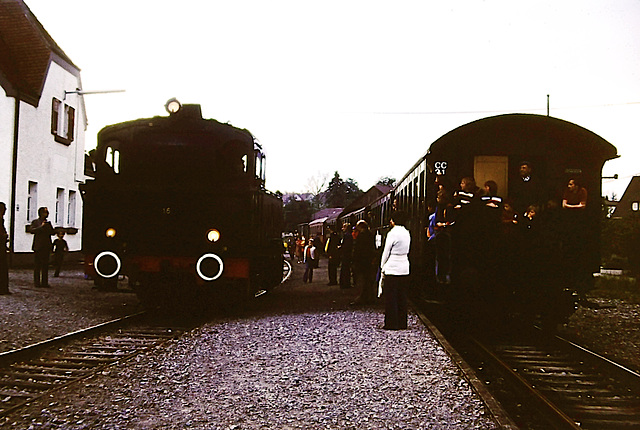 Sonderfahrt 1976 - GES Lok Nr. 16