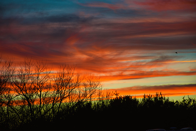 Sunset over Bridlington