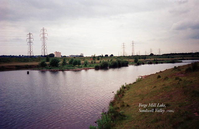 Forge Mill Lake, Sandwell Valley (Scan from 1980s)