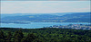 Der Untersee von der Halbinsel Mettnau (links) bis zur Insel Reichenau (rechts i. Bild)