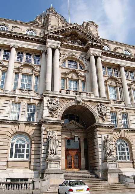 Former Mersey Docks and Harbour Board Building, Pierhead, Liverpool