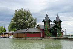 Boat House On Lake Balaton