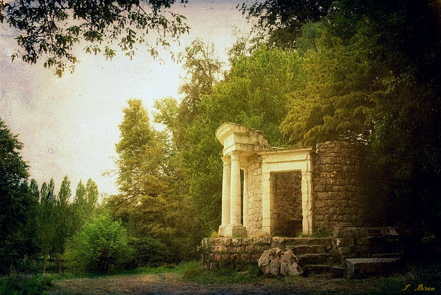 Temple de la Philosophie moderne - Parc J.J. Rousseau à Ermenonville