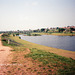 River Tame alongside Forge Mill Lake, Sandwell Valley (Scan from 1980s)