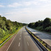 Autobahn A31 von der Brücke Rhader Straße aus (Dorsten) / 20.07.2024