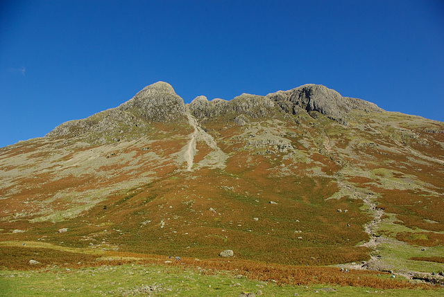 Langdale Pikes from Mickleden