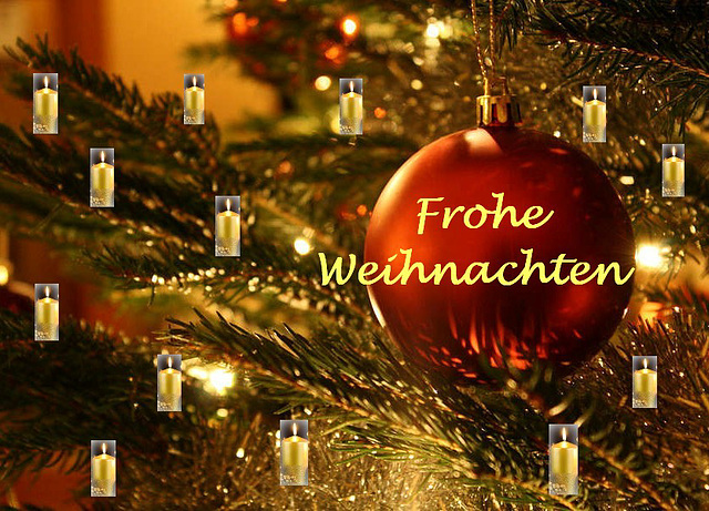 Allen ein frohes und besinnliches Weihnachtsfest!