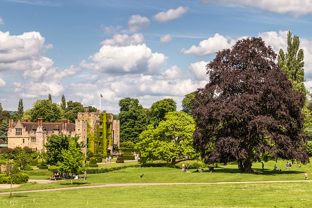 Hever Castle and park