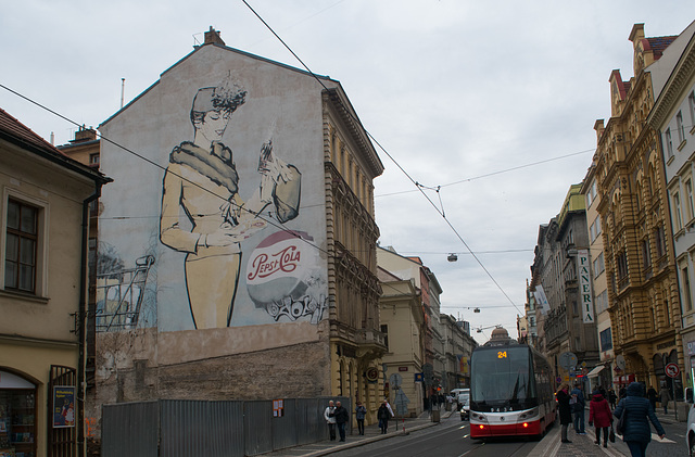 Prague Jindrisska Tower Pepsi (#0630)