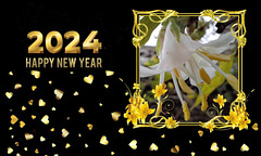 Bonne fin d'année,  joyeuses fêtes et bonne année 2024