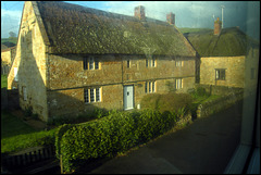 old stone house at Chideock