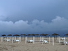 Monte Gordo beach, rain coming !