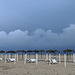 Monte Gordo beach, rain coming !