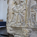 Detail of font St Andrew's Church, Wissett, Suffolk