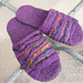 felted slippers - mules
