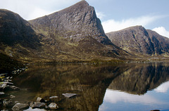 Sgurr An Fhidhleir from Lochan Tuath,Ben Mor Coigach 17th May 1996