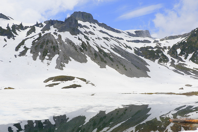 Upper Bagley Lake and Table Mountain