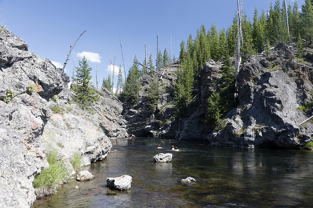 Firehole River Swimming Area