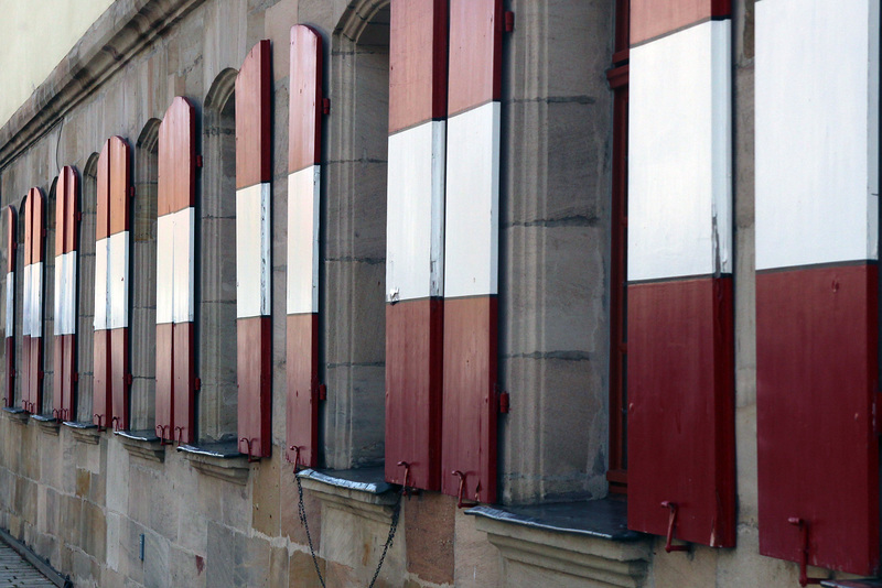 Fränkische Fensterläden