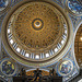 Basilica di San Pietro, Città del Vaticano, Roma. La cupola.