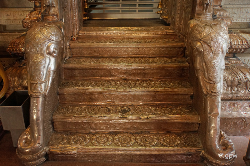Golden Stairs between  Elephants