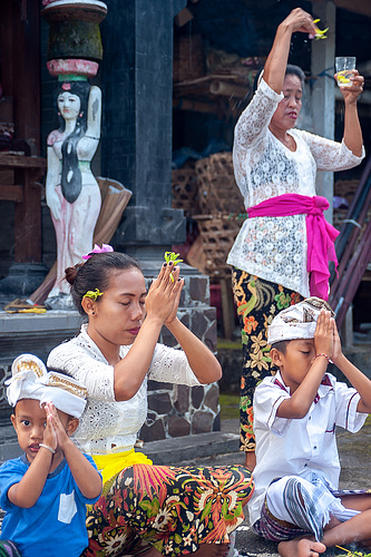 Praying for the ancestors