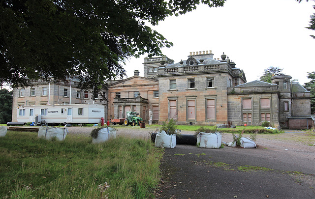 Entrance Facade, Letham Grange, Angus, Scotland