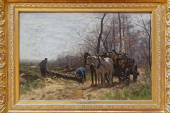 "Chargement du bois" (Herman Johannes van der Weele - 1890-1901)