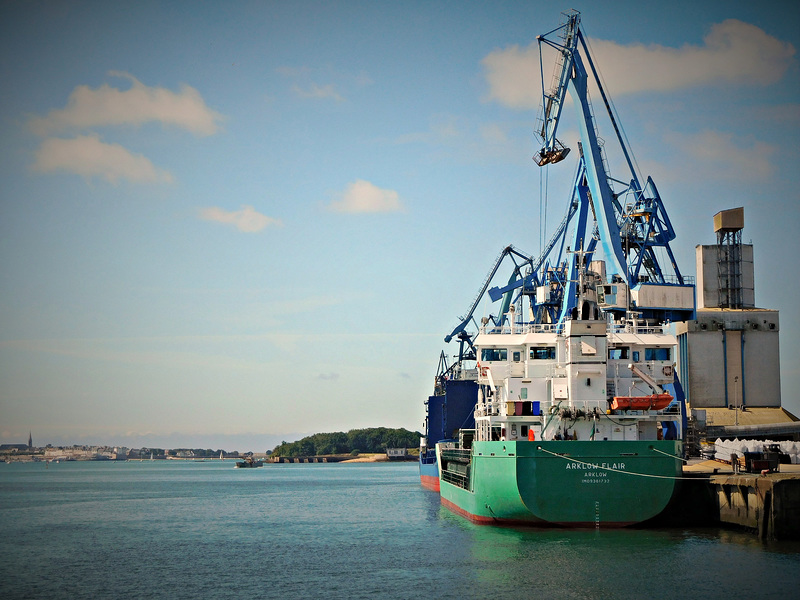 un matin au port