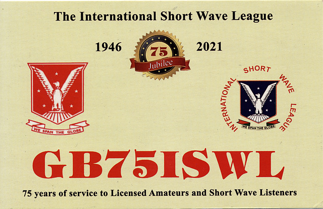 QSL GB75ISWL (2021)