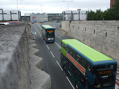 DSCF8033 Arriva buses at the Queensway Mersey Tunnel in Birkenhead - 16 Jun 2017