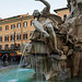 La Fontana dei (quattro) Fiumi, Piazza Navona, Roma.