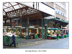 Borough Market - Southwark - 20.11.2006