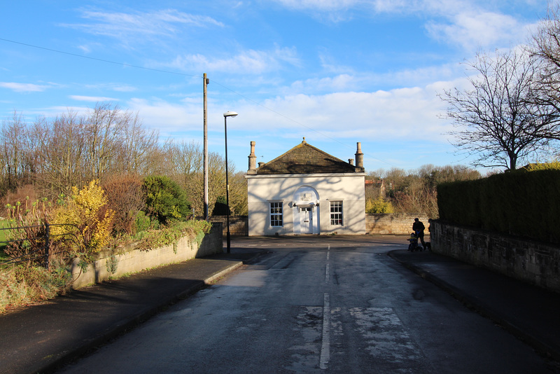 Pavillion opposite the head of the former drive, Parlington Park (Demolished) West Yorkshire