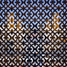 View of the State Palace through the mashrabiya window in the National Museum.