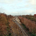 Blick über das Bahnhofsgelände Gladbeck West / 24.12.2022