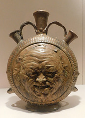 Flask with Face in the Metropolitan Museum, March 2022