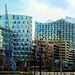 Hafen City Hamburg: Kaiserkai mit Elbphilharmonie