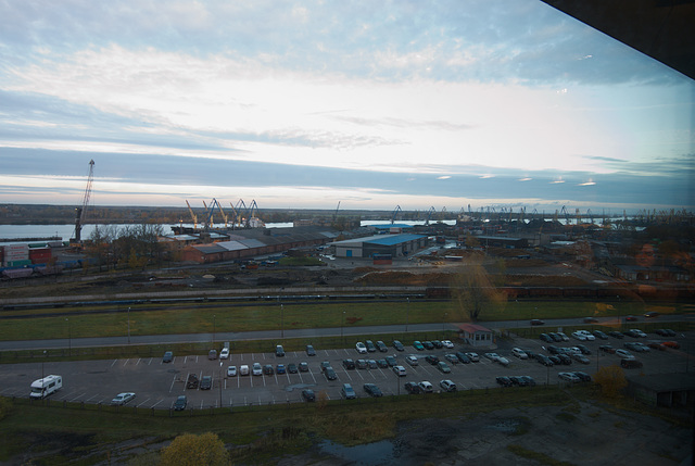 Rigas Hafen am Morgen Rigas Hafen am Morgen
