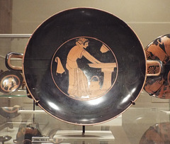 Terracotta Kylix Attributed to Douris in the Metropolitan Museum of Art, April 2017