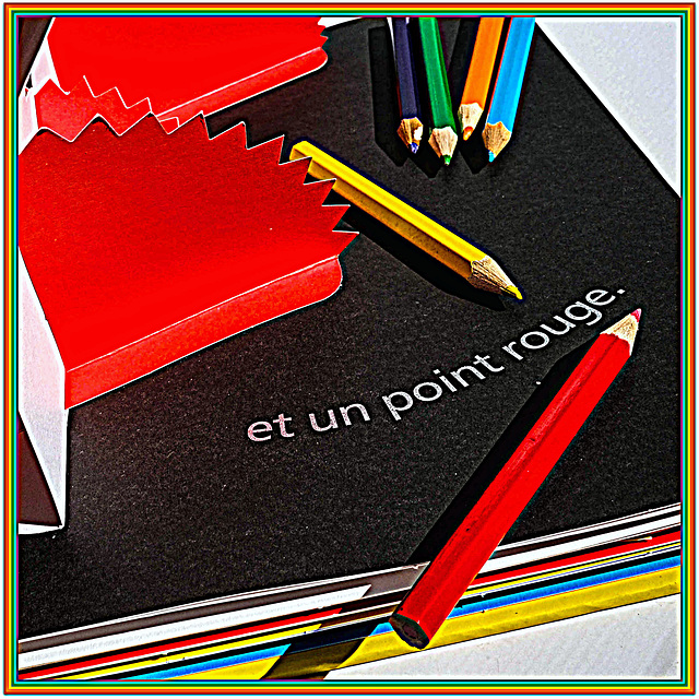 et un point rouge