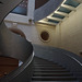 Le nouvel escalier permet un accès au musée de la Bibliothèque Nationale de France . .