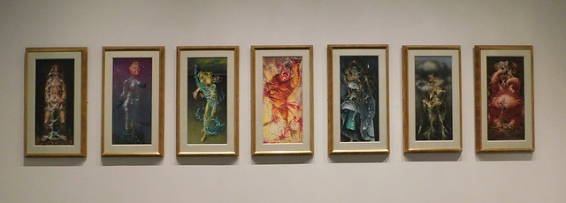 The 7 Deadly Sins by Paul Cadmus in the Metropolitan Museum of Art, January 2019