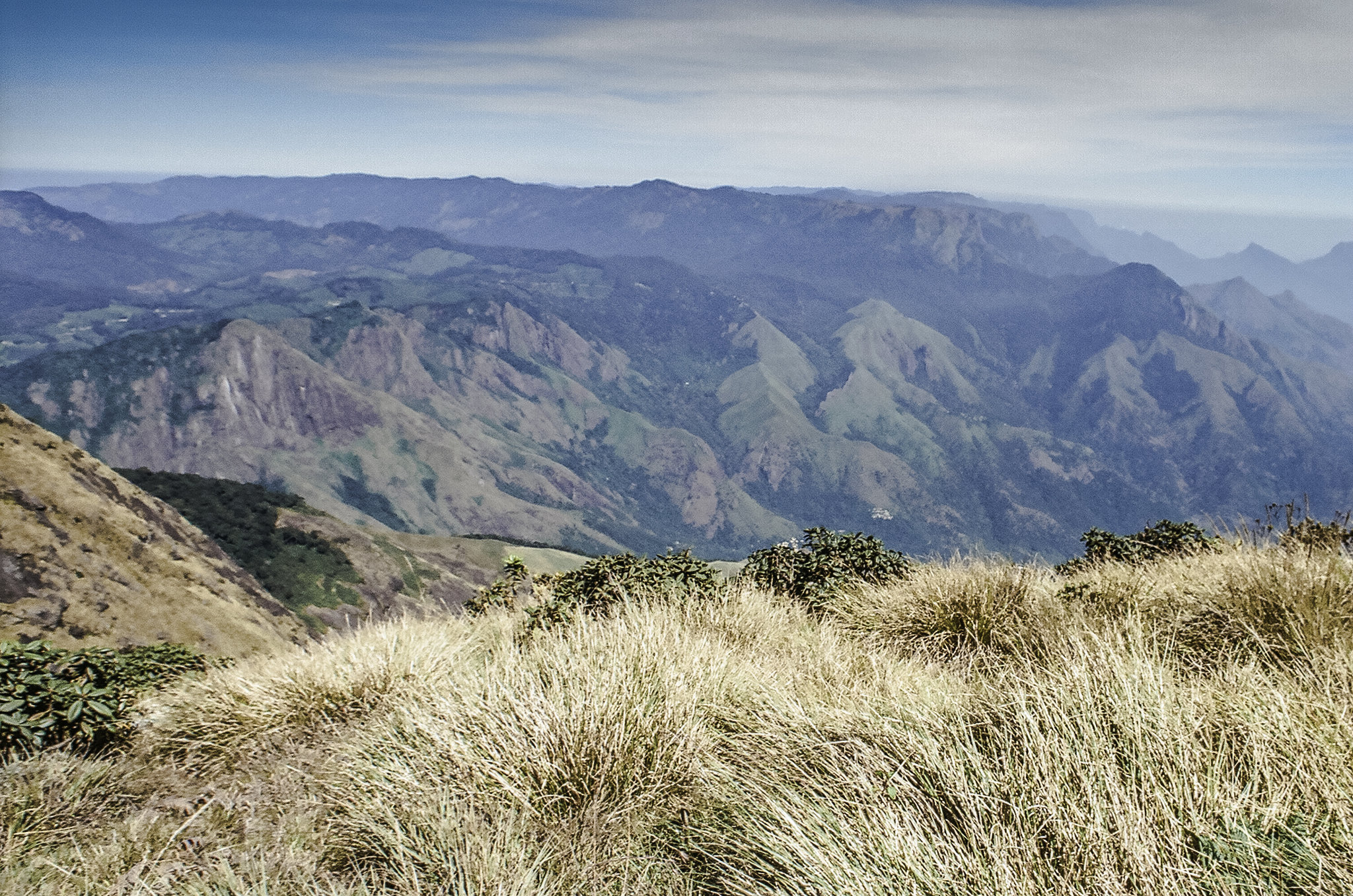 Tamil side of mountains