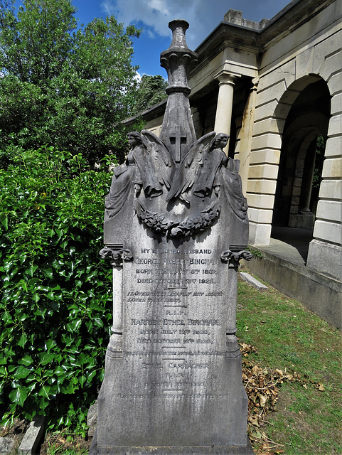 brompton cemetery, london     (48)george albert bingham +1925