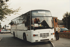 Ambassador Travel 130 (H176 EJU) in Mildenhall – 25 Jul 1992 (168-10)
