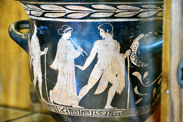 Rome 2025 – Capitoline Museums – Two youths and a aulos player