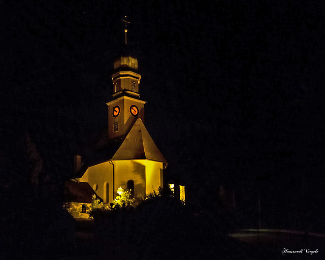 Kirche von Bernau im Schwarzwald