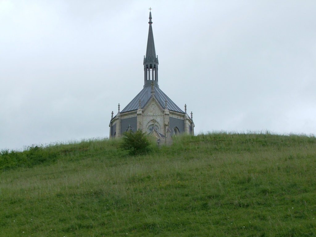 Chapelle Notre Dame de Anges im Regen