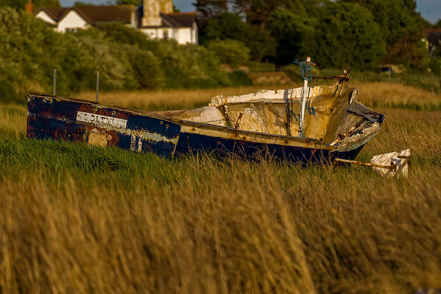 A boat at Heswall